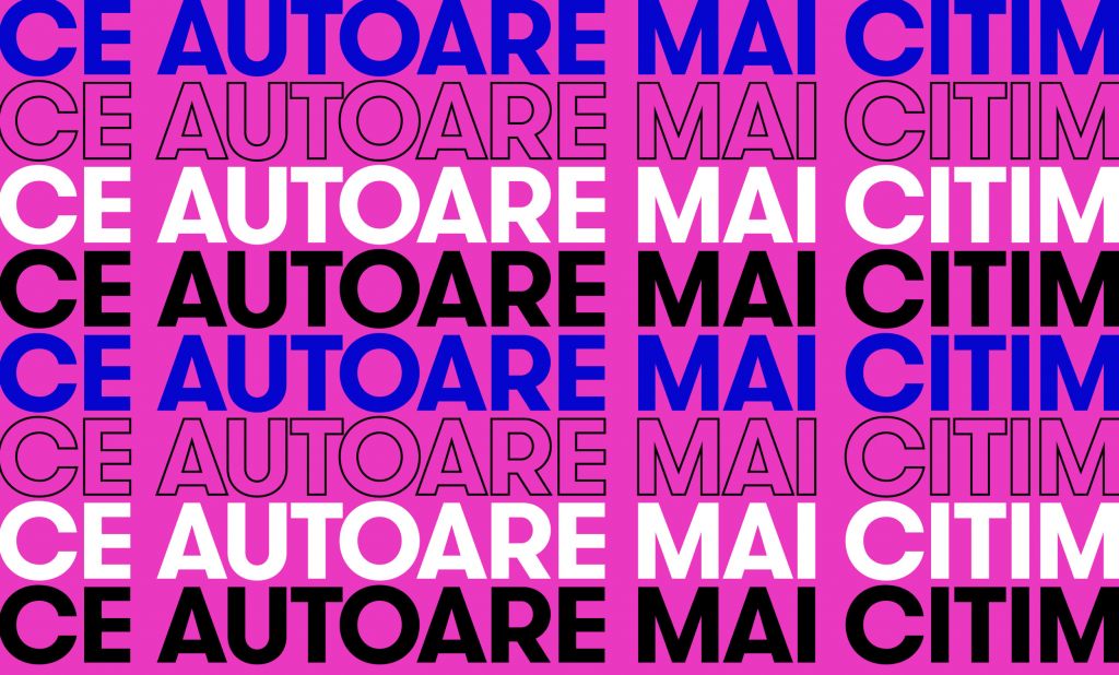 One Night Gallery lansează #ceautoaremaicitim, o inițiativă dedicată culturii scrise