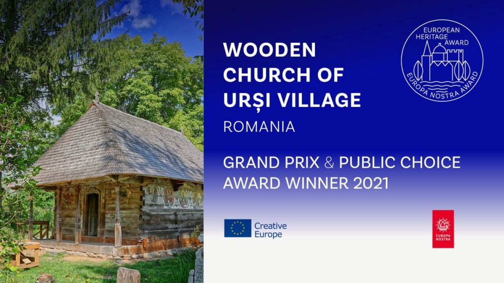 Biserica de lemn din satul Urși, România – unul dintre cele mai bune proiecte de patrimoniu din Europa