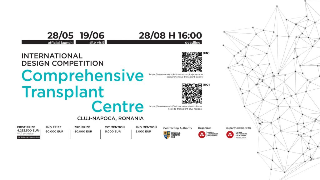 Concurs de soluții pentru Centrul Integrat de Transplant Cluj-Napoca