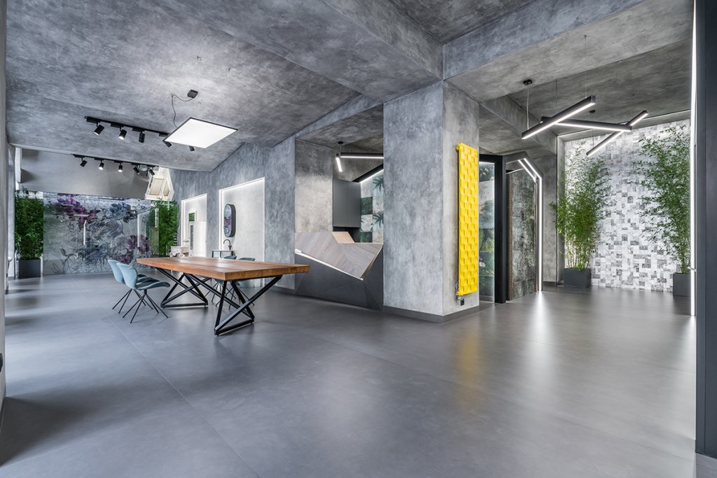 Showroom SSAB: ludic, geometric