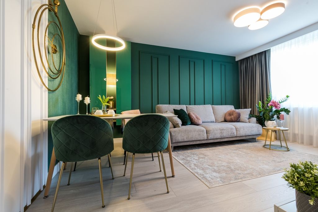 Eleganţă retro într-un spaţiu mic. Covasna 15 by Studio AP