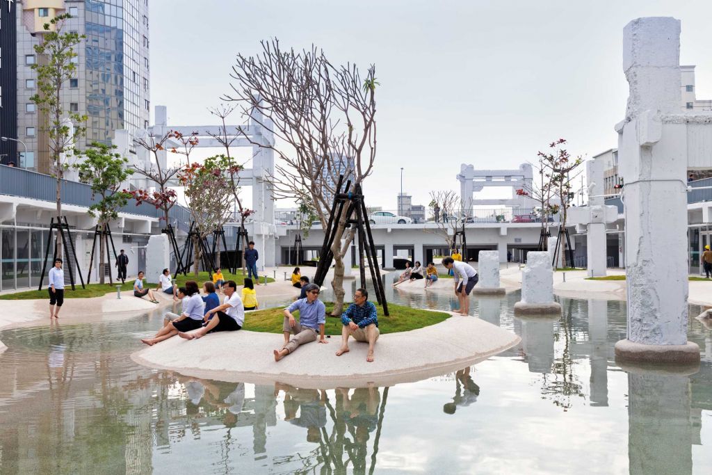 MVRDV transformă un fost mall într-o lagună urbană numită Tainan Spring