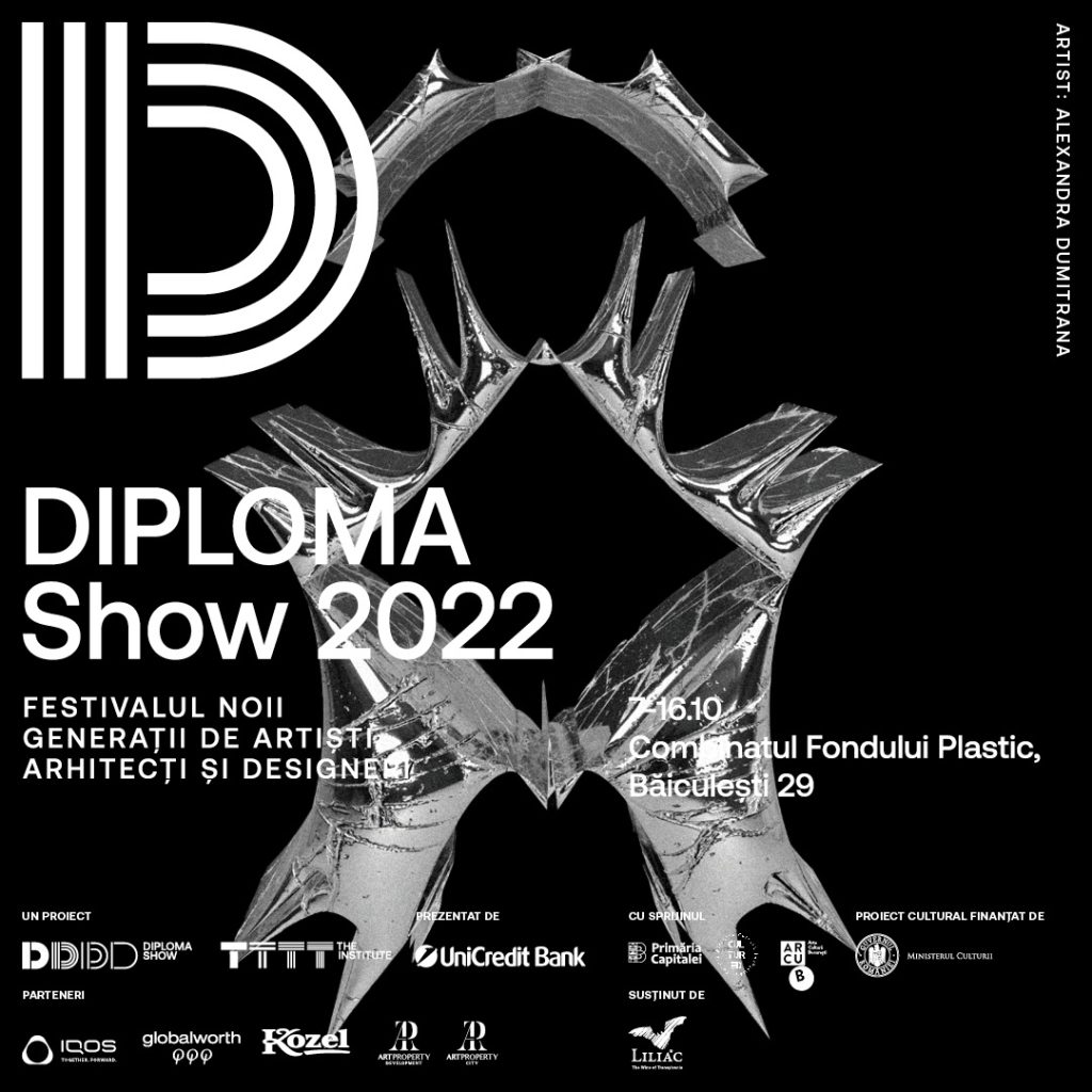 Începe DIPLOMA Show, ediția a IX-a: 10 zile de artă contemporană, la Combinatul Fondului Plastic din București