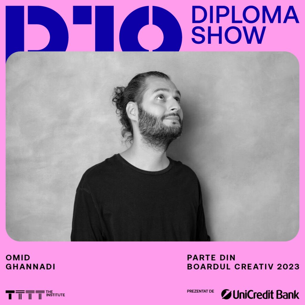 Omid Ghannadi, jurat DIPLOMA Show 2023: „Mă bucur să observ cum arhitectura și designul se îndepărtează de capitalism și se apropie de valori, de dorința de a da lumii un viitor mai bun”