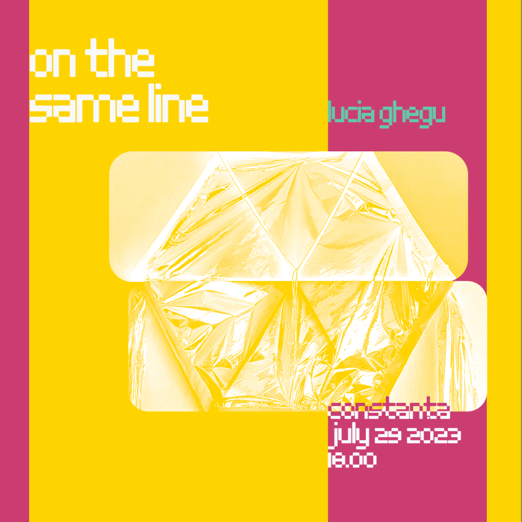 Artă în spațiul public la Constanța | Instalația de zmeie „On the Same Line” de artista Lucia Ghegu