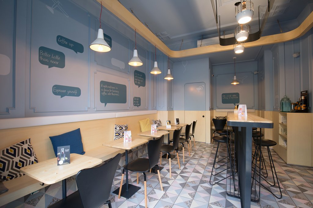 One Room Design (II): Coffee Up, un balon cu aer cald