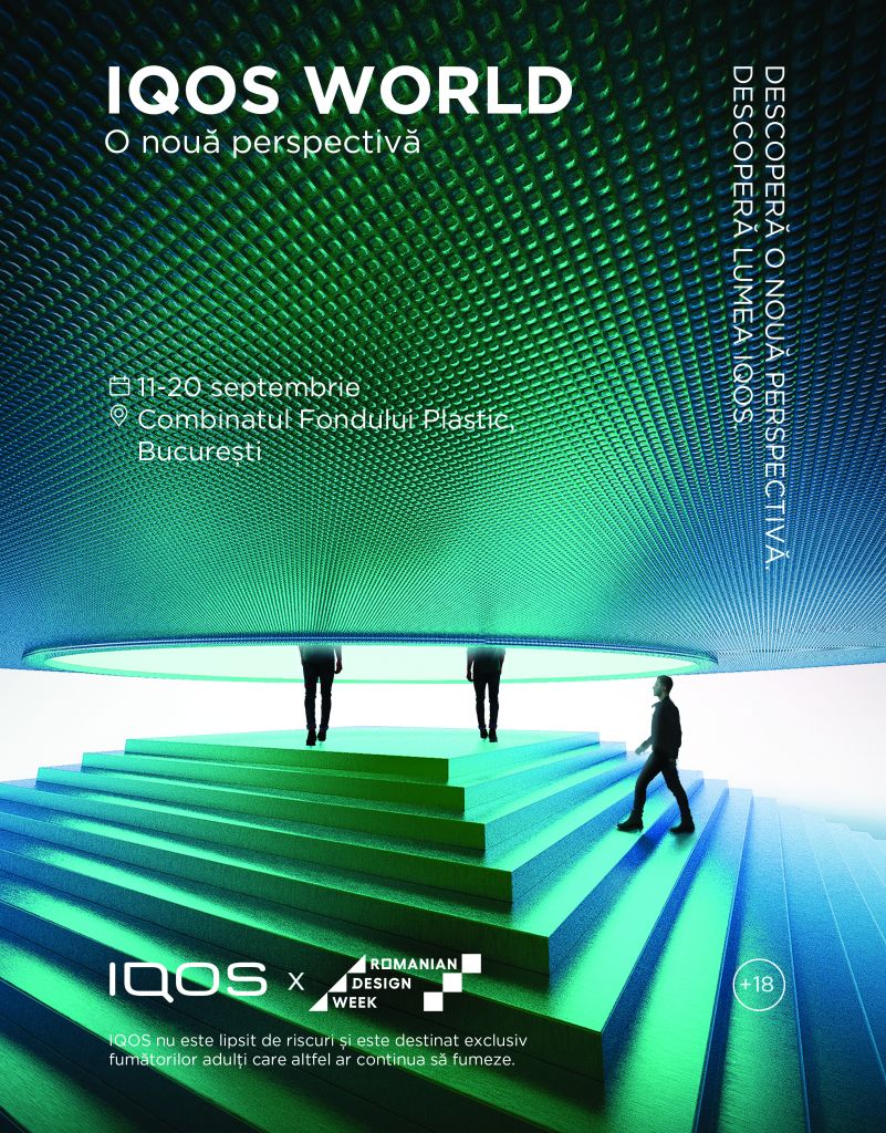 IQOS World creează o nouă perspectivă în cadrul Romanian Design Week