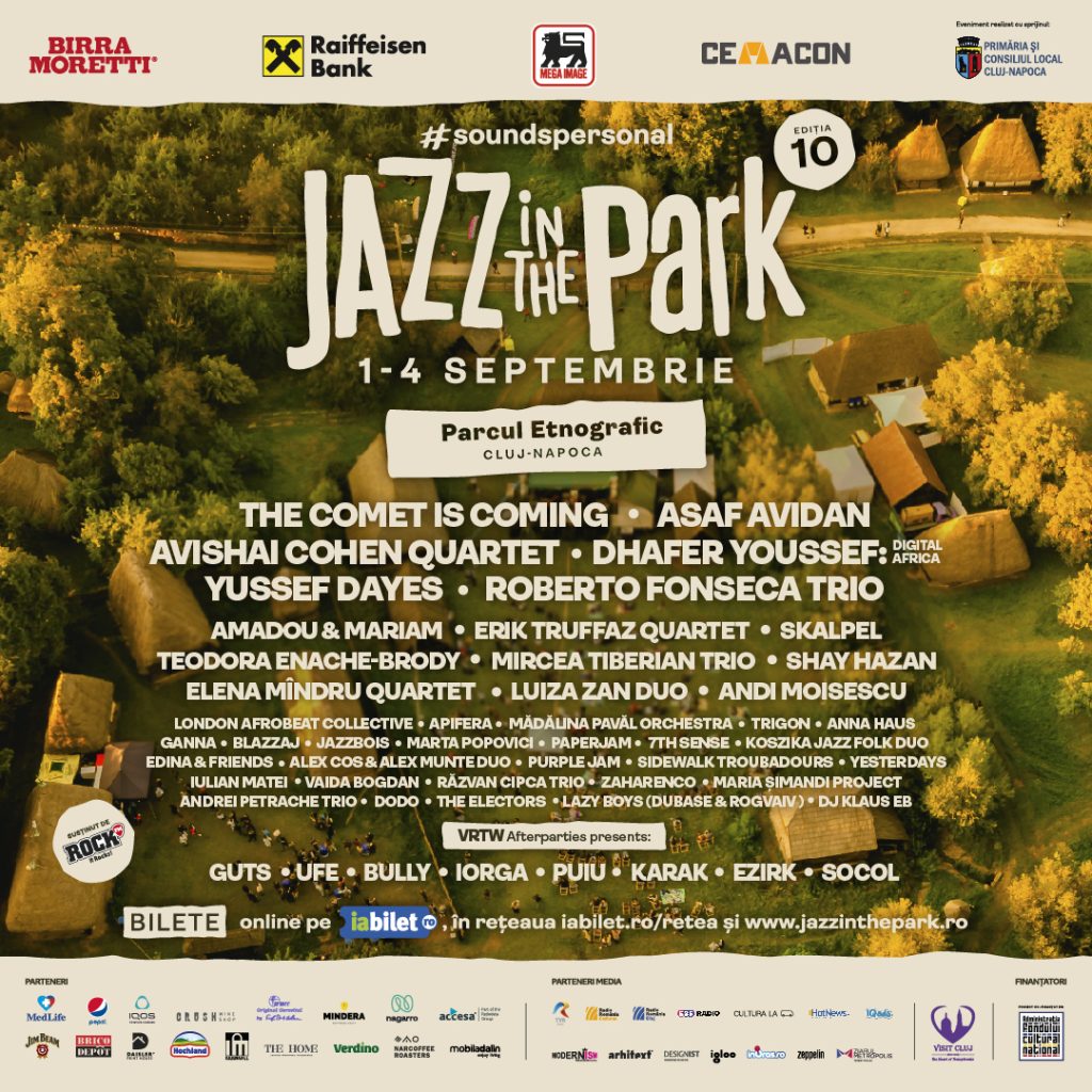 52 de trupe din 14 vor concerta la a X-a ediție a Jazz in the Park