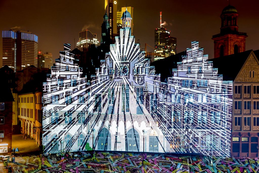 Un oraș oniric: festivalul Luminale, Frankfurt