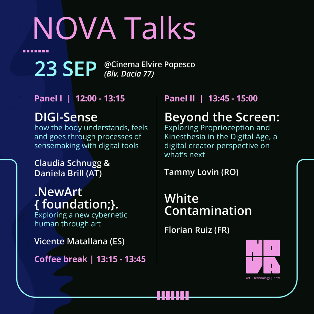NOVA Talks: despre legătura dintre corp, mișcare, artă și omul cibernetic la ediția #4 NOVA Festival