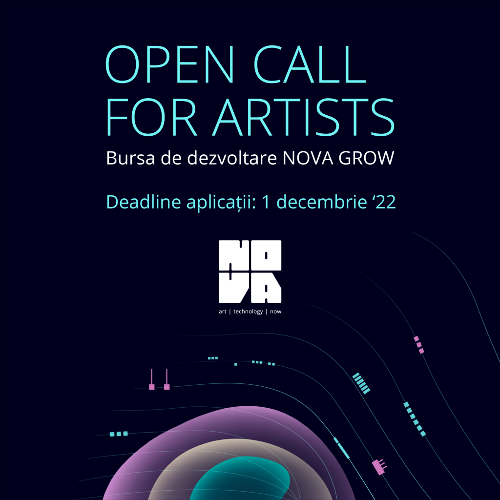Festivalul NOVA oferă o bursă de dezvoltare artistică prin programul NOVA GROW