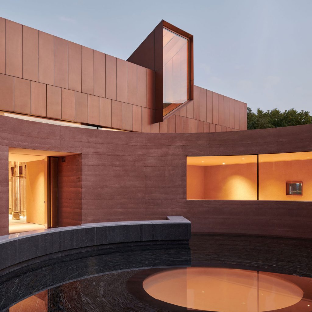 Plutire și reflexie. Casa de ceai Fuzhou, China