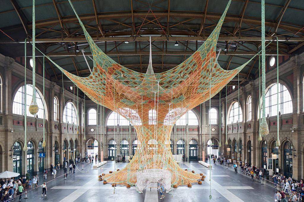 GaiaMotherTree. Copacul-sculptură imaginat de Ernesto Neto