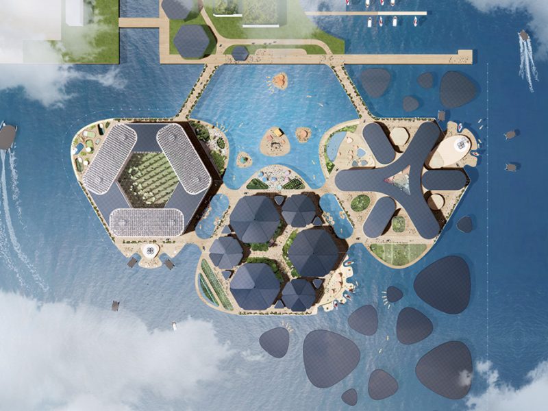 OceanixBusan_Image-by-Oceanix-and-BIG-Bjarke-Ingels-Group__10-Top-Aerial