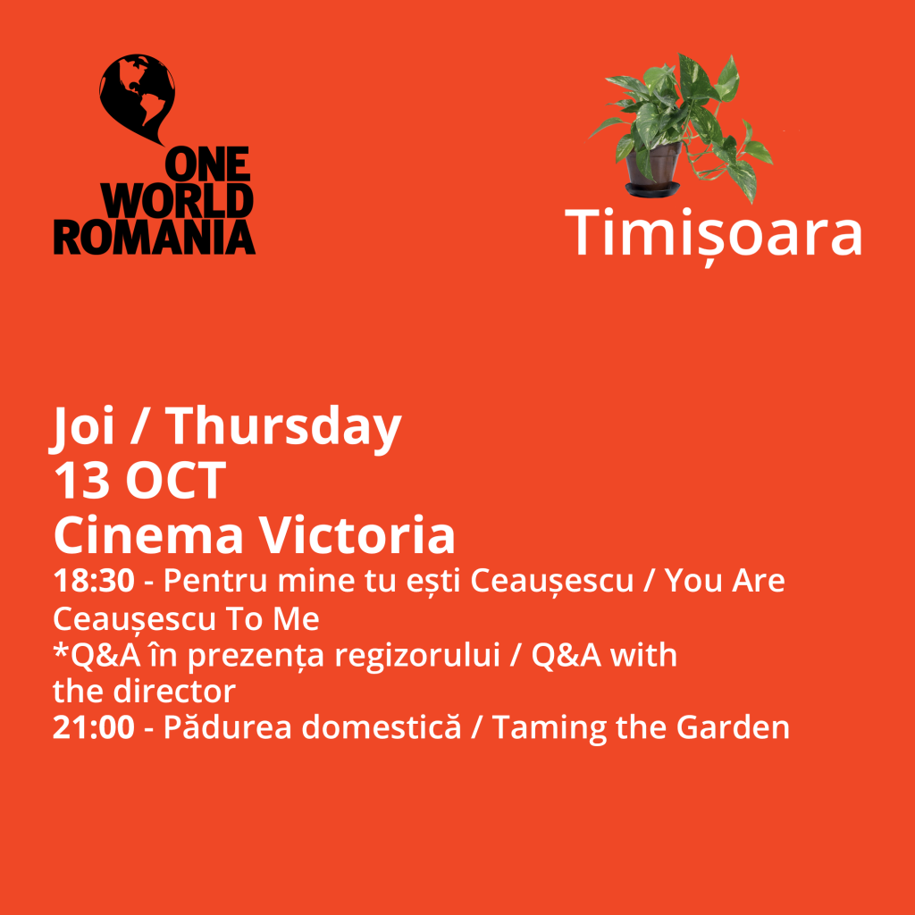 A mai rămas o zi până la One World la Timișoara!