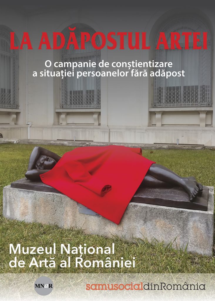 „La adăpostul artei” – Campanie MNAR pentru persoanele fără adăpost