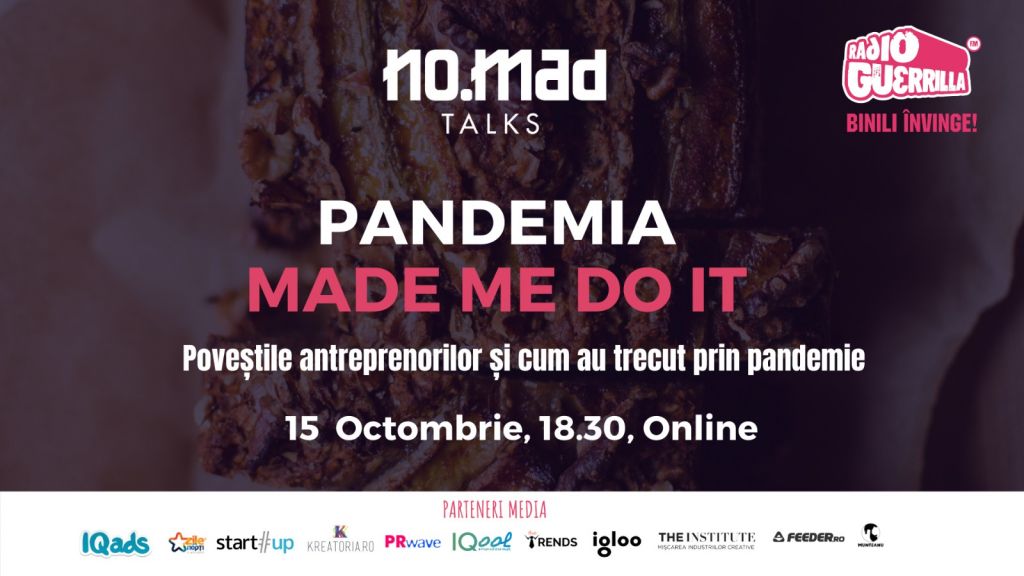 Pandemia Made Me Do It 2.0 – povești de la antreprenorii români care și-au continuat business-urile când lumea s-a oprit