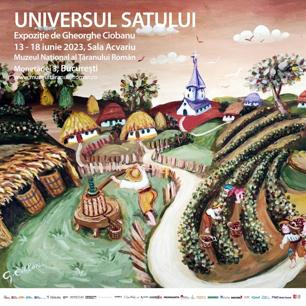 Expoziția pictorului naiv Gheorghe Ciobanu, la MNȚR