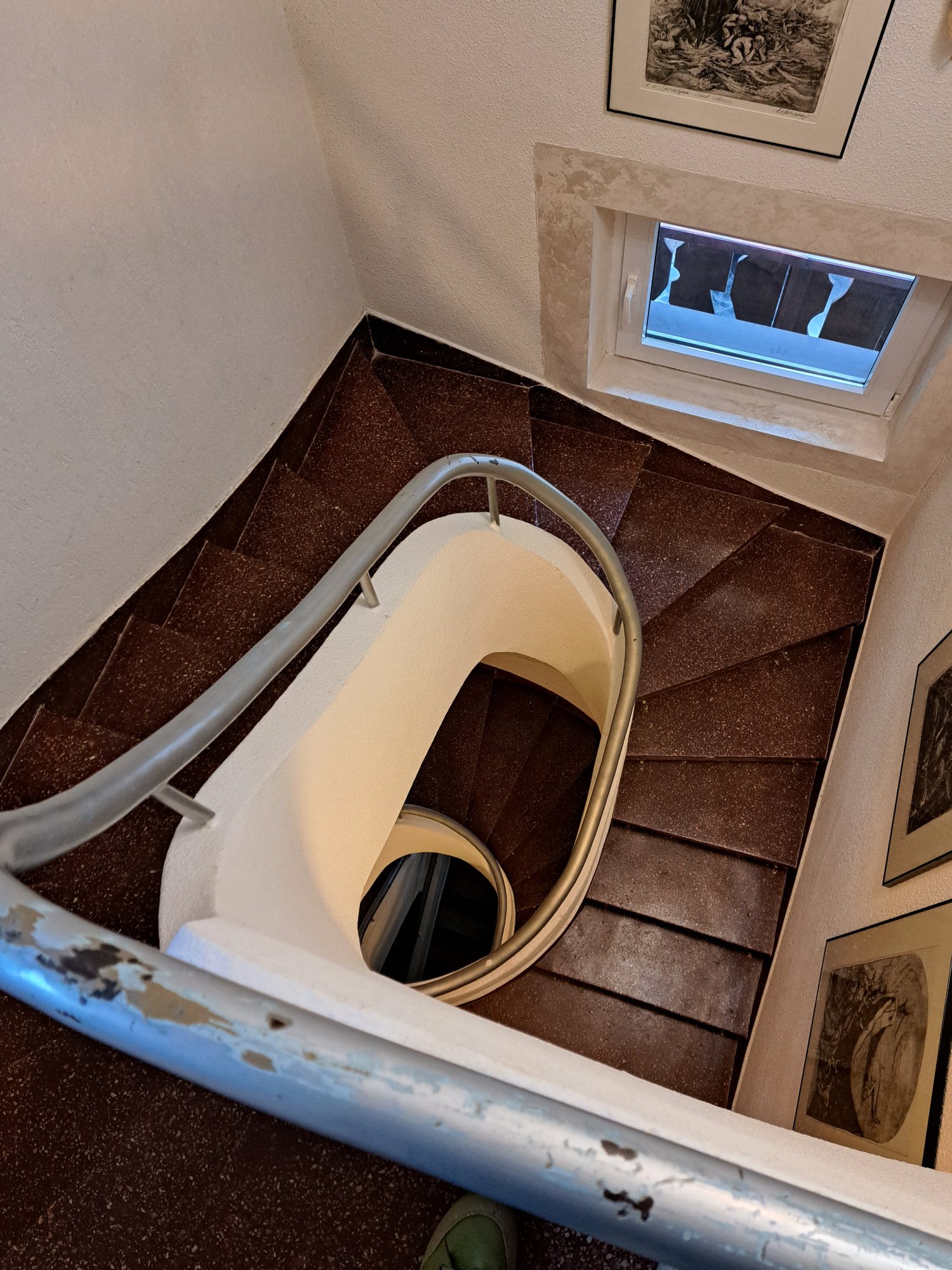 Predeal Grigorescu villa staircase1