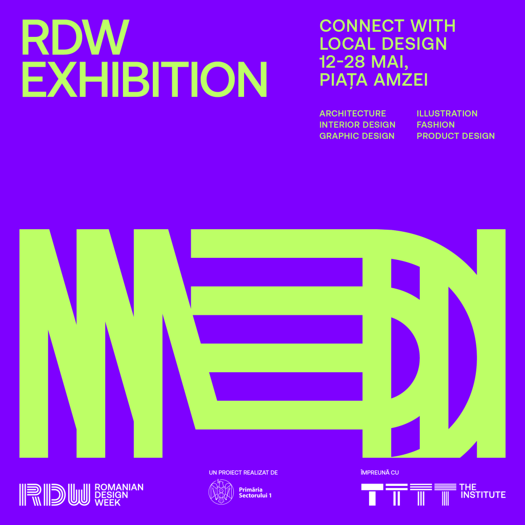Piața Amzei devine epicentrul Romanian Design Week