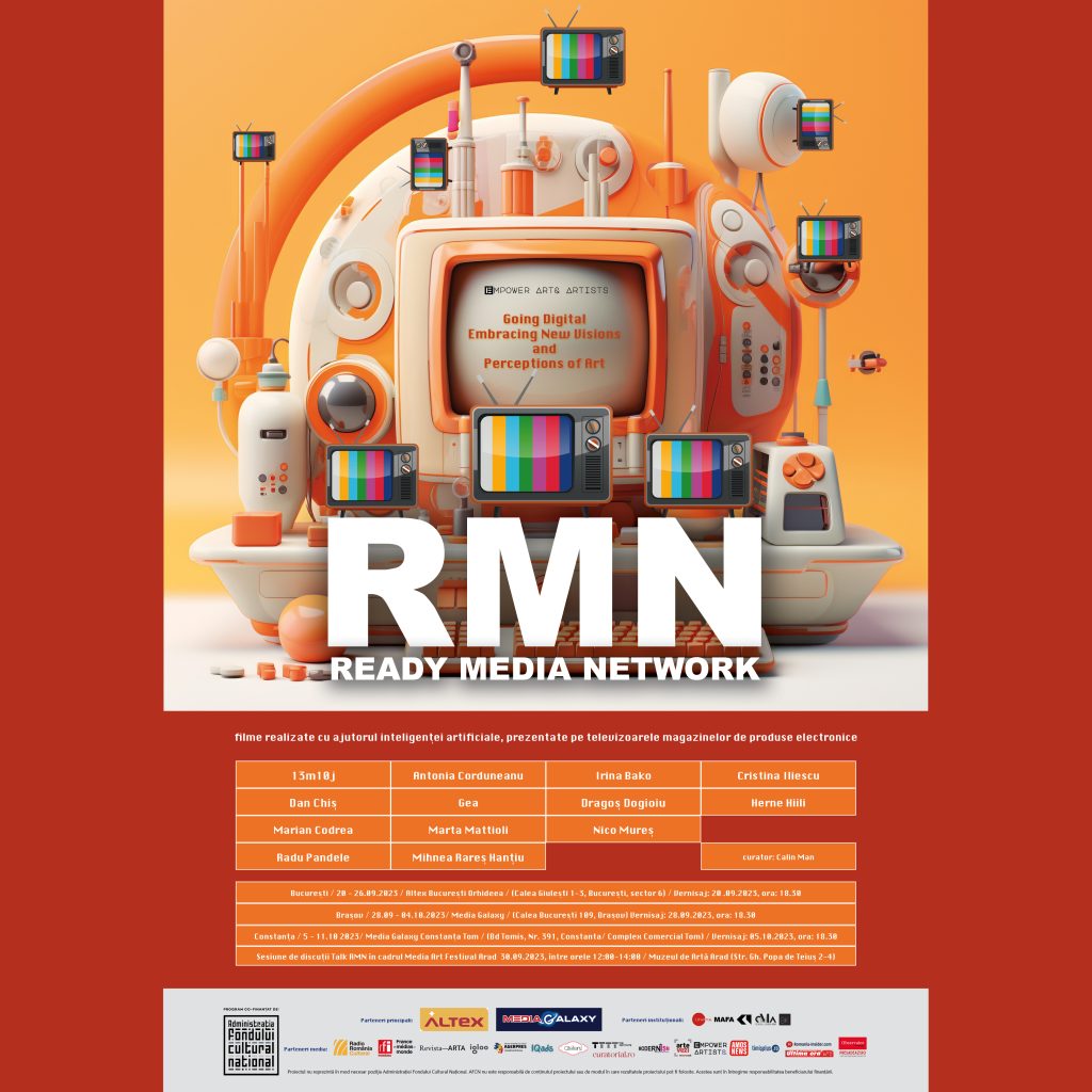 Artă digitală creată cu ajutorul AI, expusă neconvențional în magazinele Altex și Media Galaxy participante