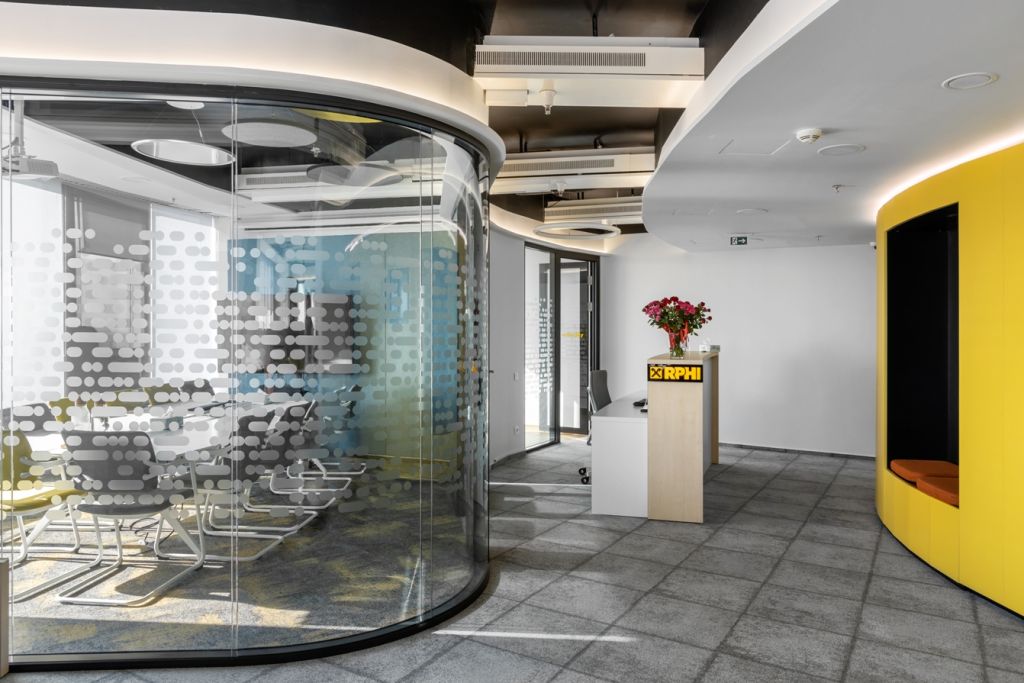 Inima unei companii active. Proiectul birourilor RPHI, câştigător al Big See Interior Design Awards 2021
