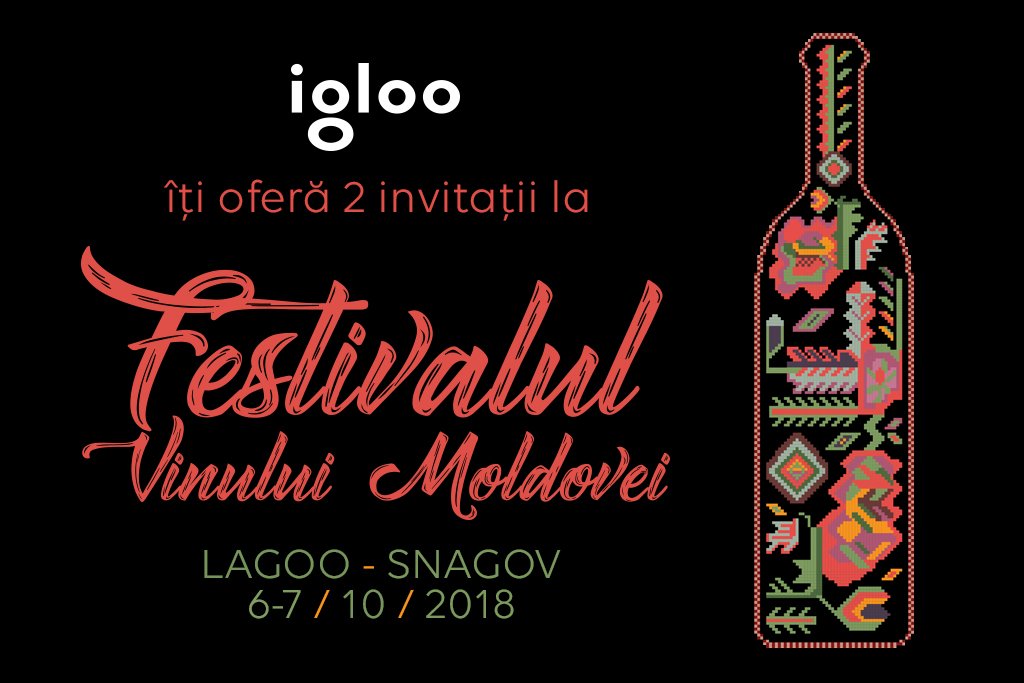 Concurs încheiat! Câștigă 2 invitații la Festivalul Vinului Moldovei