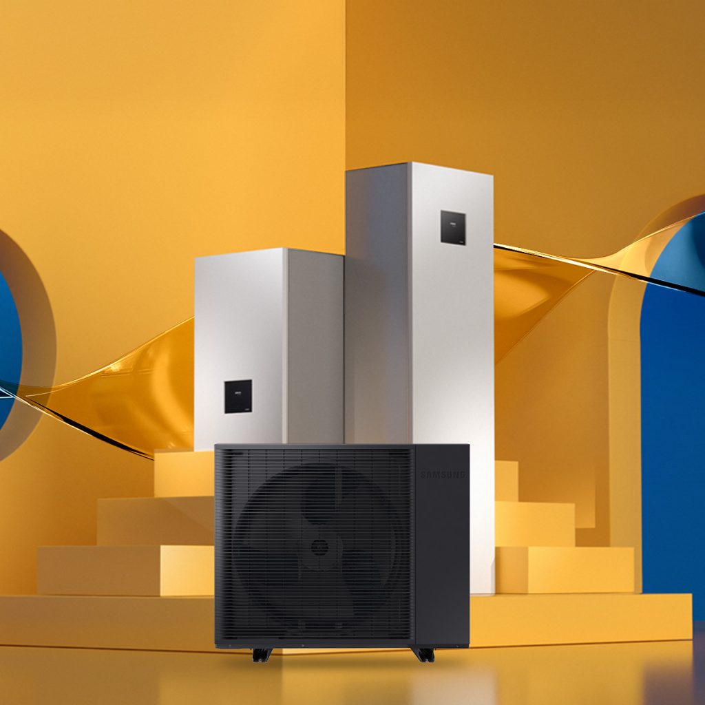 Soluții compacte și inteligente pentru case contemporane: Pompa de căldură Samsung EHS Split R32, cu Hydro Unit sau ClimateHub