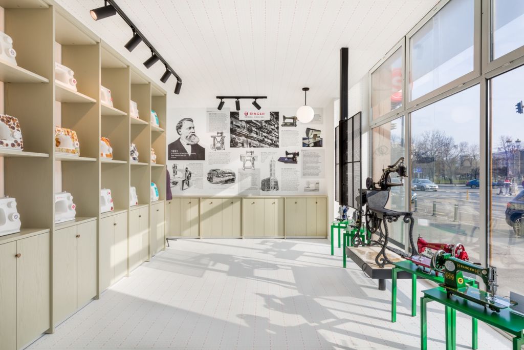 Trecutul şi prezentul se întâlnesc în cadrul Singer Concept Store