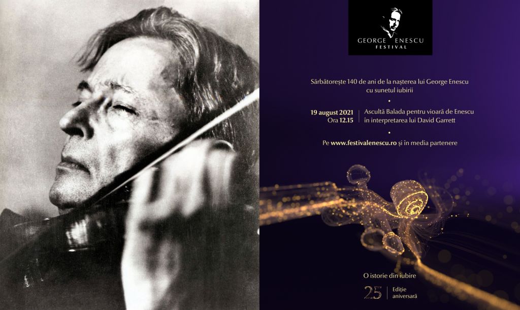 Sunetul iubirii: 5 minute de muzică la împlinirea a 140 de ani de la nașterea lui George Enescu