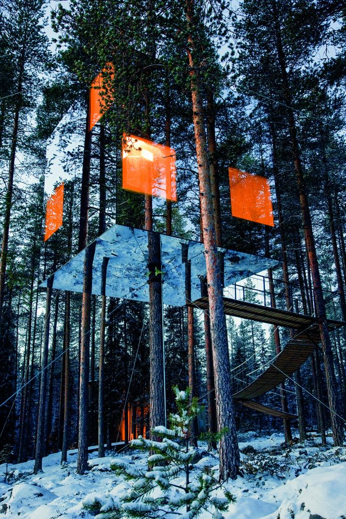 Treehotel, evadare la înălțimea designului nordic