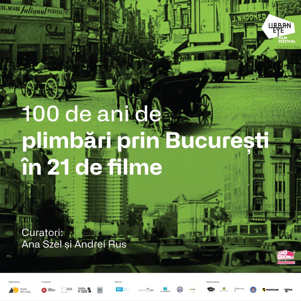 Festivalul de Film UrbanEye începe din 9 noiembrie la Cinema Elvire Popesco și Apollo 111