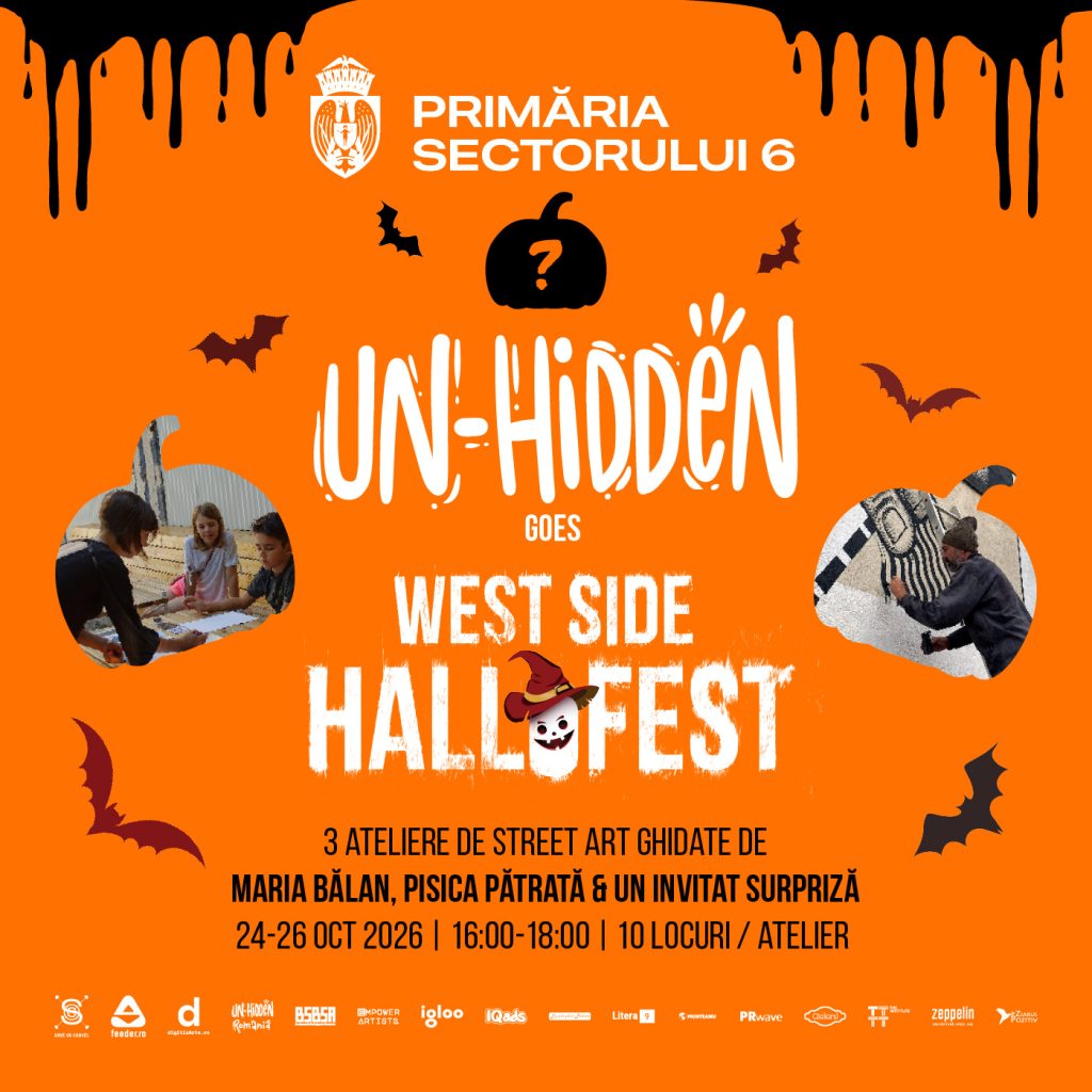 Artă urbană cu spirit de Halloween la West Side Hallo Fest 2025