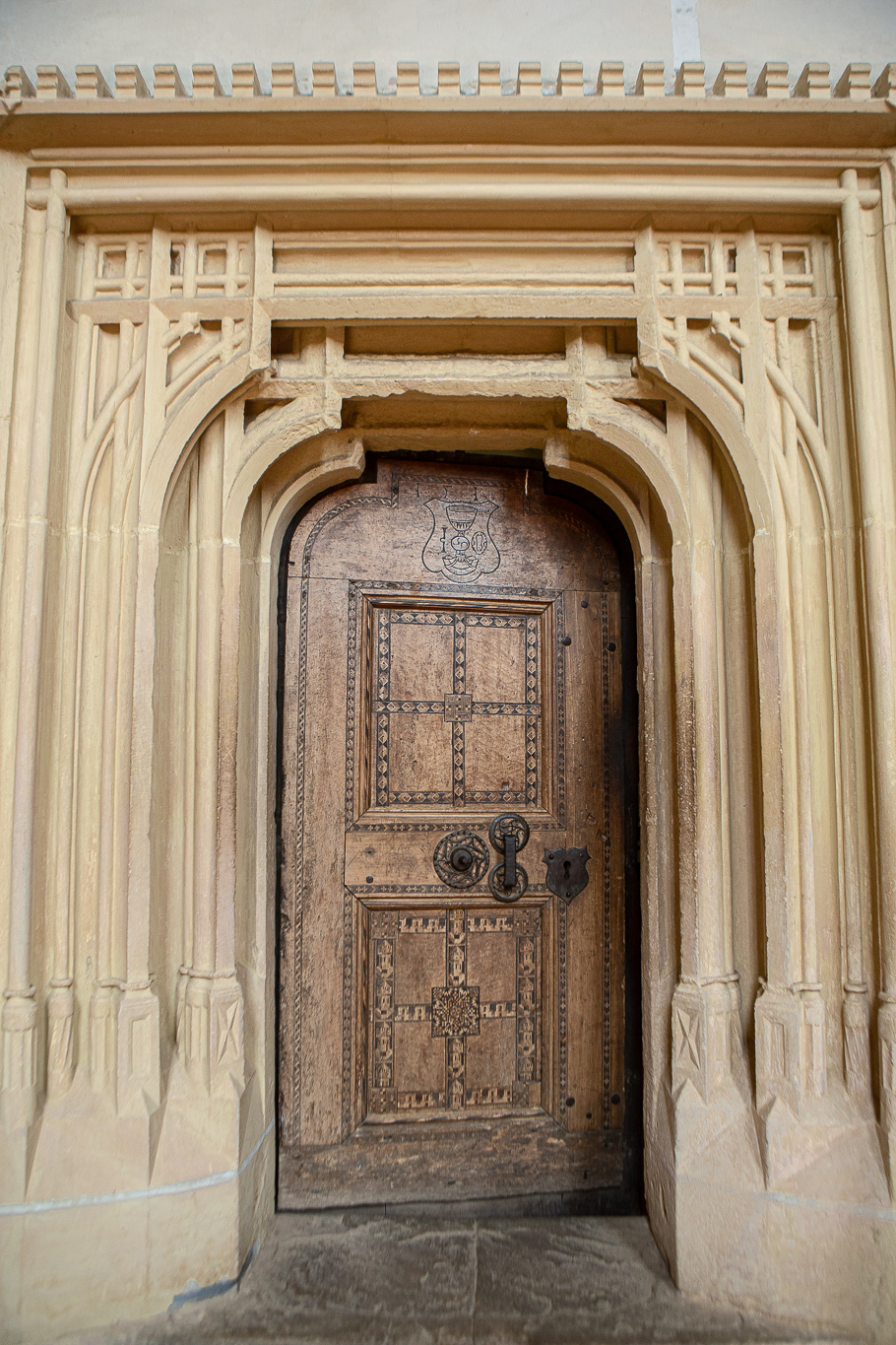 Usa sacristiei bisericii din Biertan