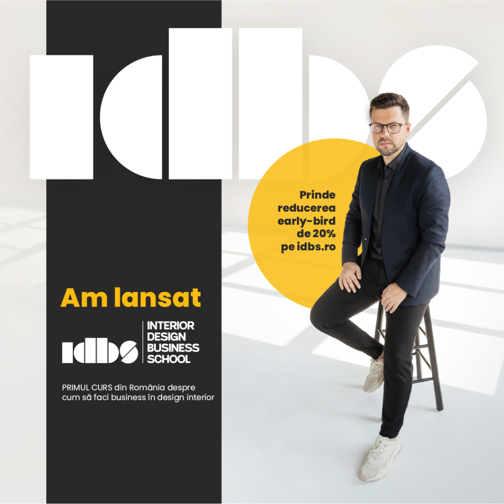 Arhitectul Victor Grosu lansează Interior Design Business School: primul și singurul curs de business în design interior din România