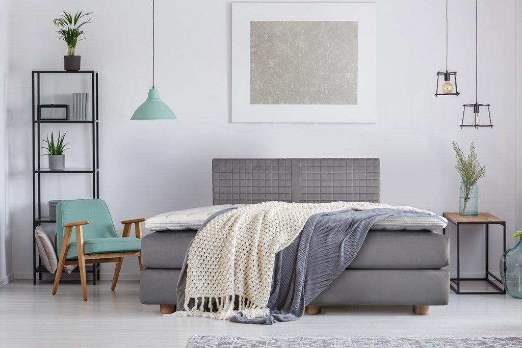 Patul Boxspring de la Gustav Living sau cum să obții relaxarea deplină