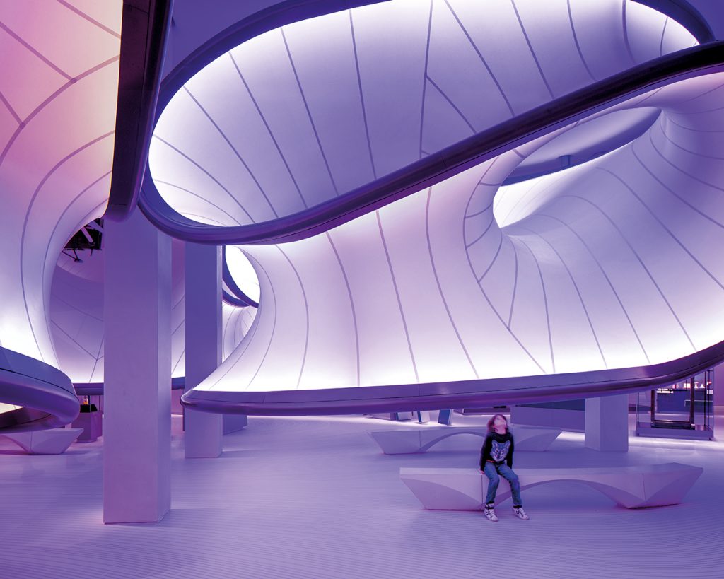 Mathematics:The Winton Gallery. Zaha Hadid