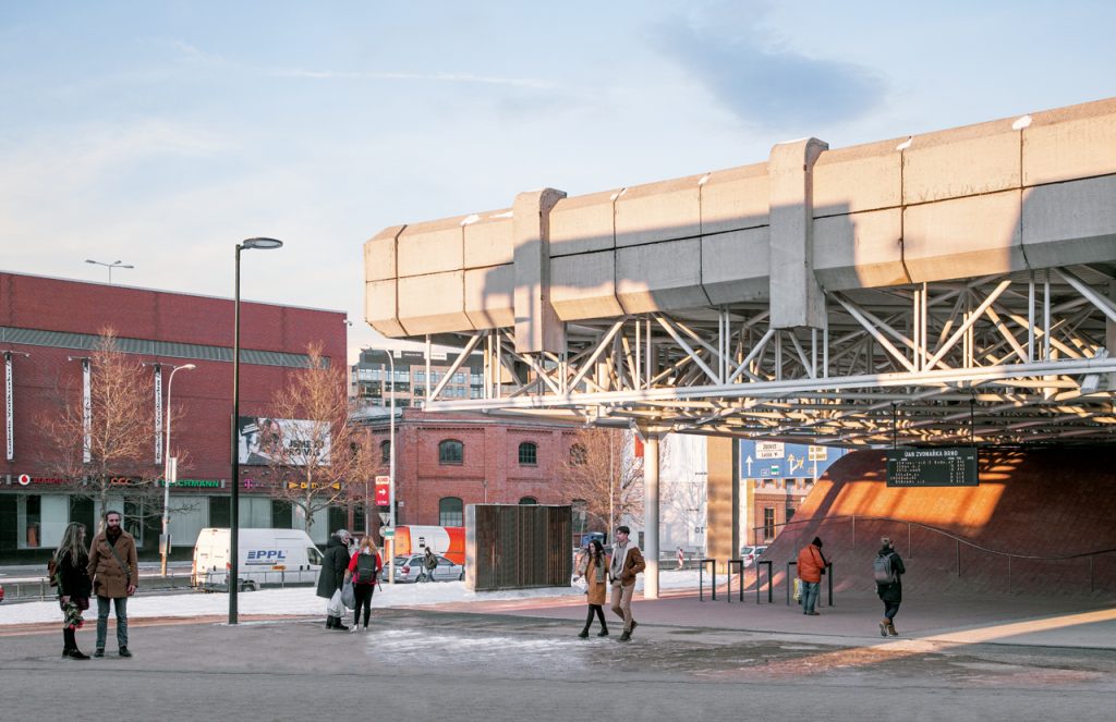 Autogara centrală Zvonařka din Brno