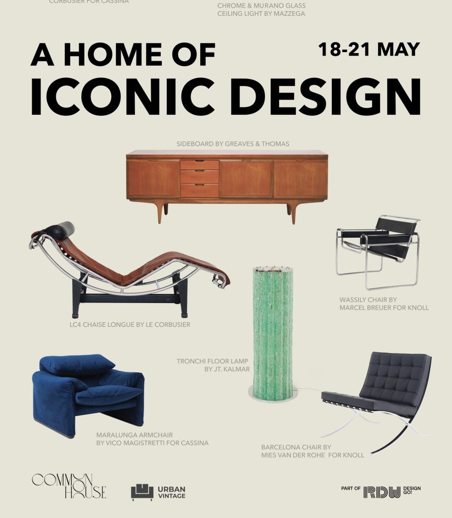 Expoziția A HOME OF ICONIC DESIGN aduce la București unele dintre cele mai emblematice piese de mobilier din istoria contemporană