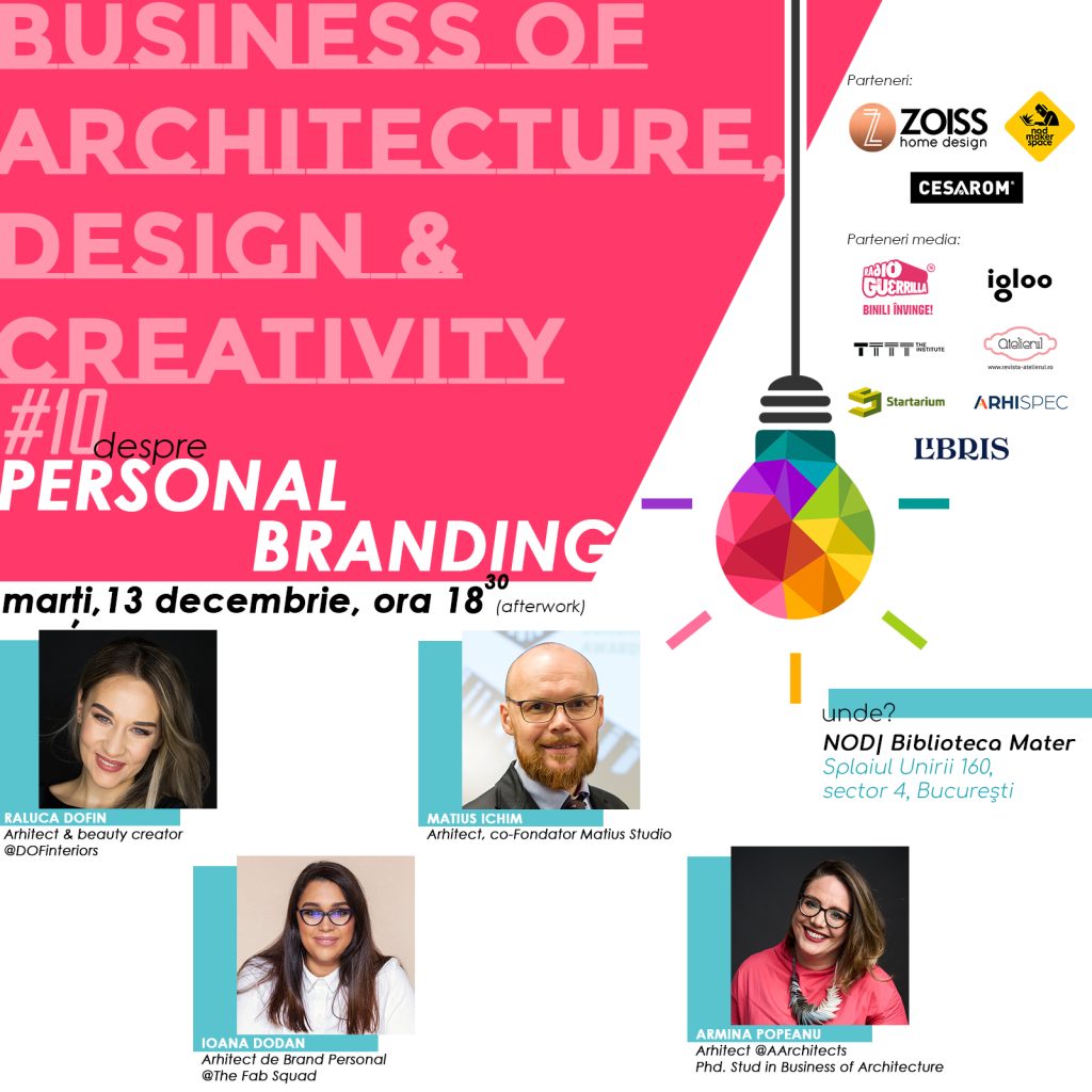 Personal Branding pentru antreprenori creativi? Yes, please!