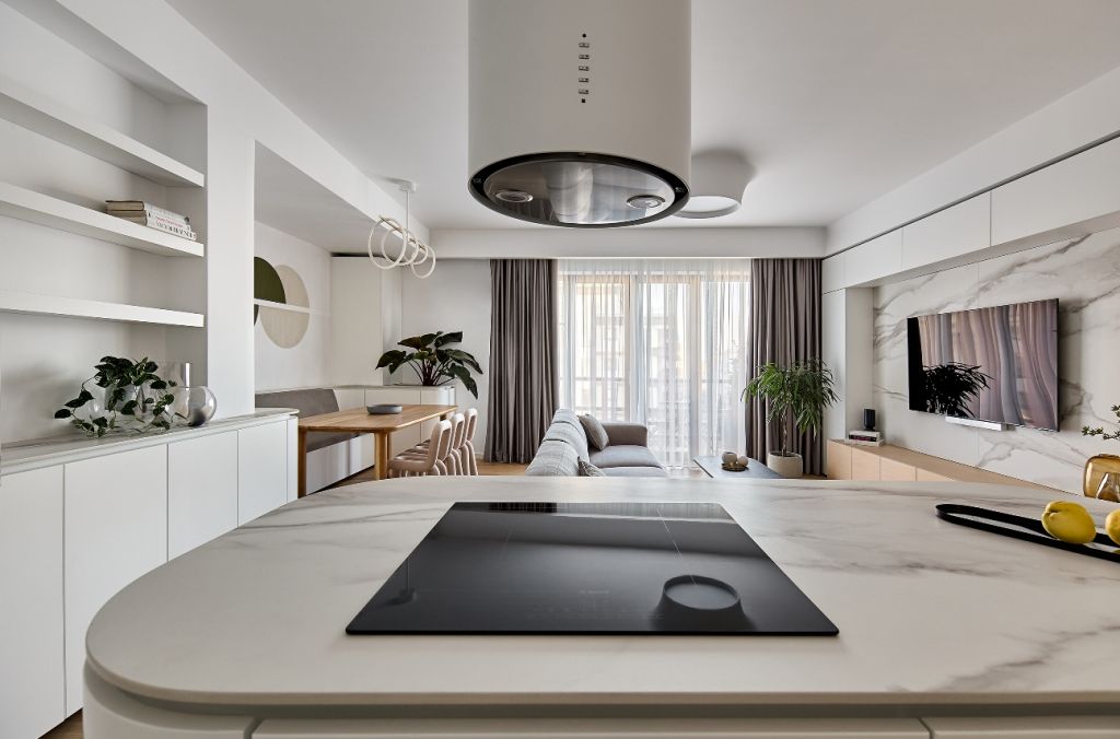 Un cocon protector şi luminos. Apartament ACIC, Bucureşti