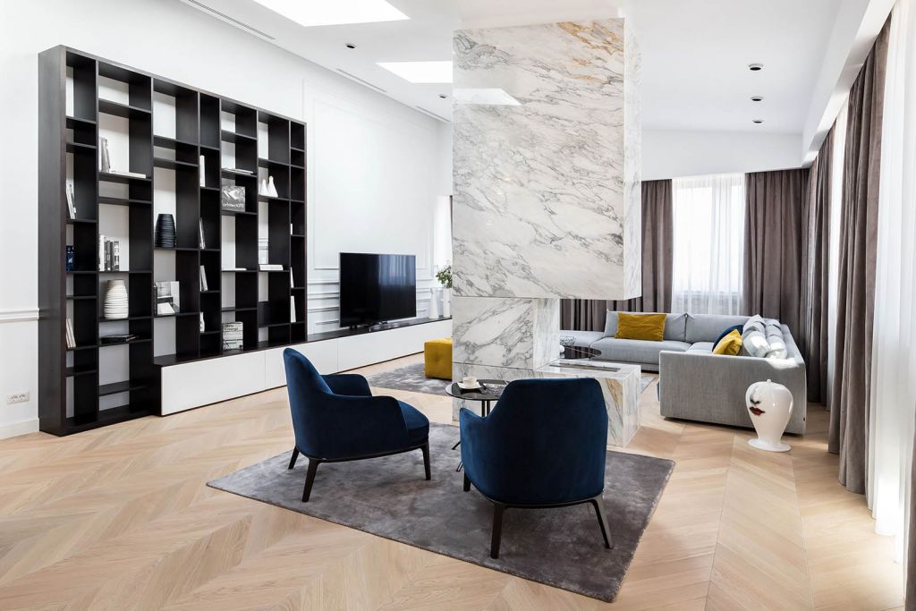 Eleganţă atemporală. Marble Loft by AXS Studio