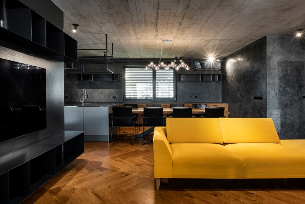 Black is the new black în această amenajare din Satu Mare, semnată Diez Office