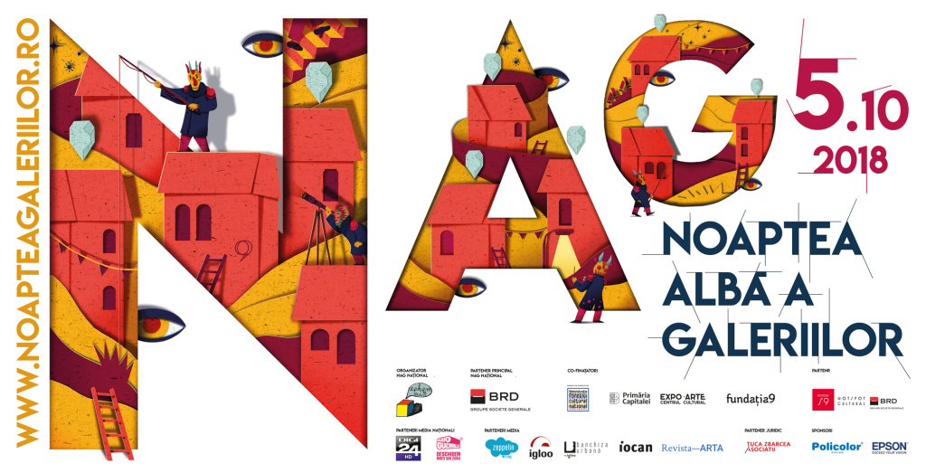 O nouă ediţie a Nopţii Albe a Galeriilor – NAG