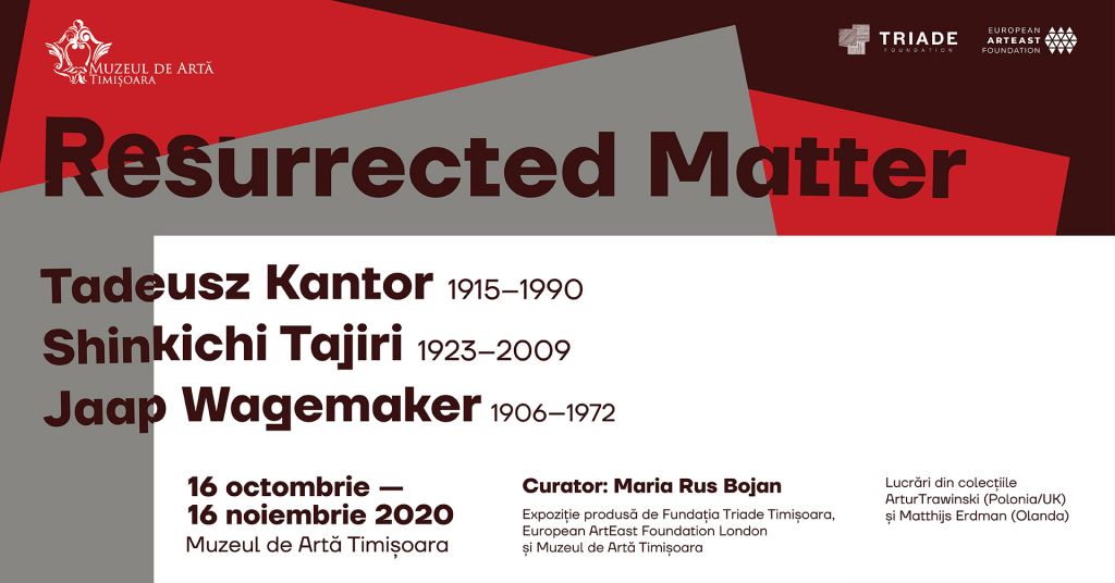 Materie reînsuflețită. Reprezentări postbelice în lucrările lui Tadeusz Kantor, Shinkichi Tajiri și Jaap Wagemaker