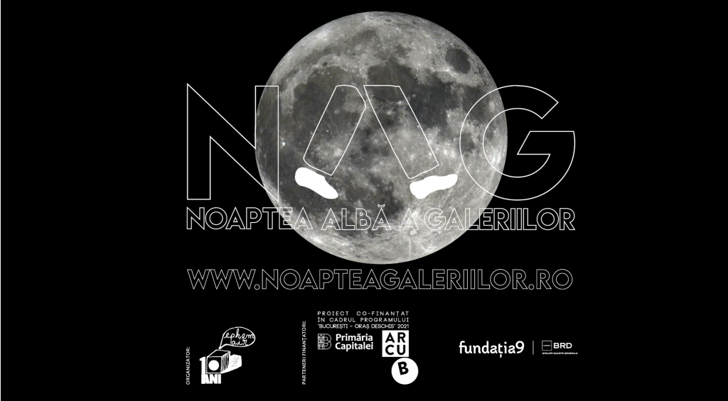 Noaptea Albă a Galeriilor #15: offline în 10 orașe, online în București