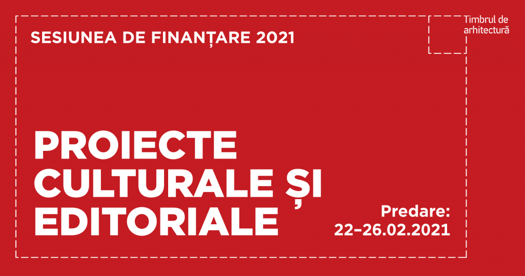 OAR organizează online sesiunea de finanțare din timbrul de arhitectură 2021