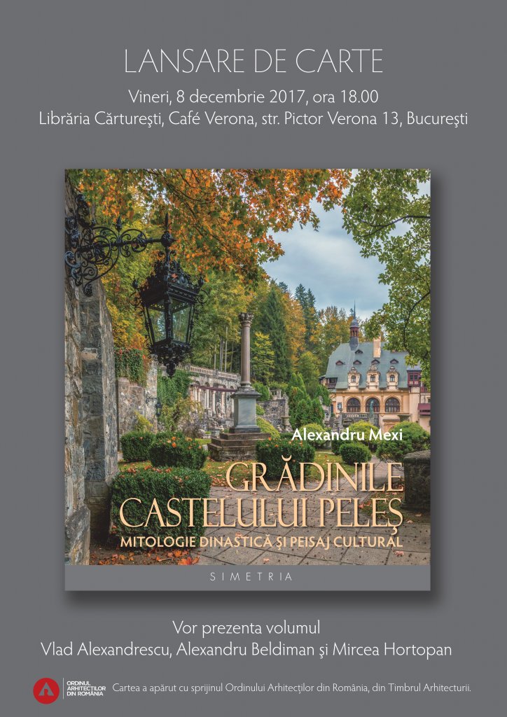 Grădinile Castelului Peleș – lansare de carte