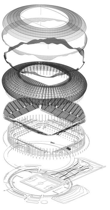 20_07_Stadion Ion Oblemenco_axonometrie explodata