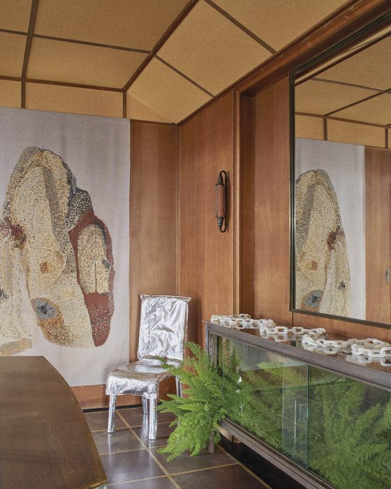 SALLE A MANGER-CHAISE SILVER-BUSARELLO